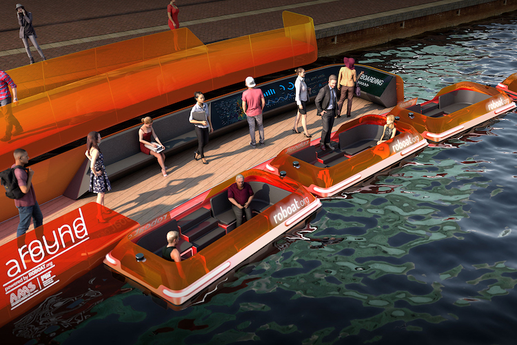 Roboat, barche elettriche a guida autonoma