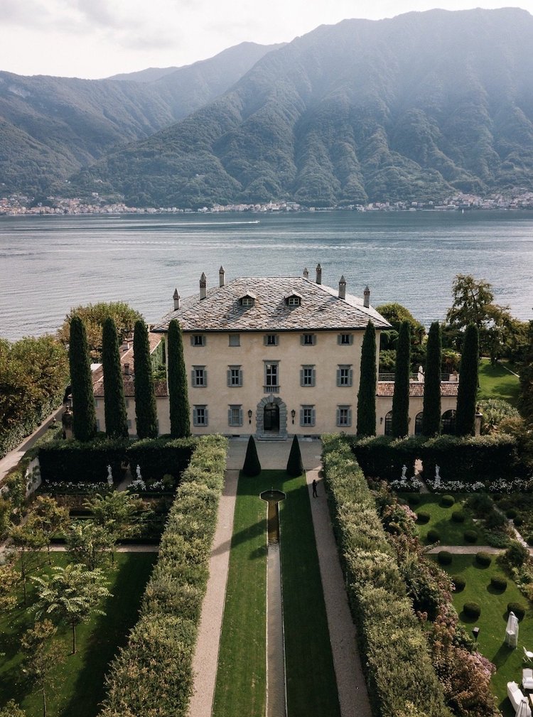Villa Balbiano sul Lago di Como per House of Gucci