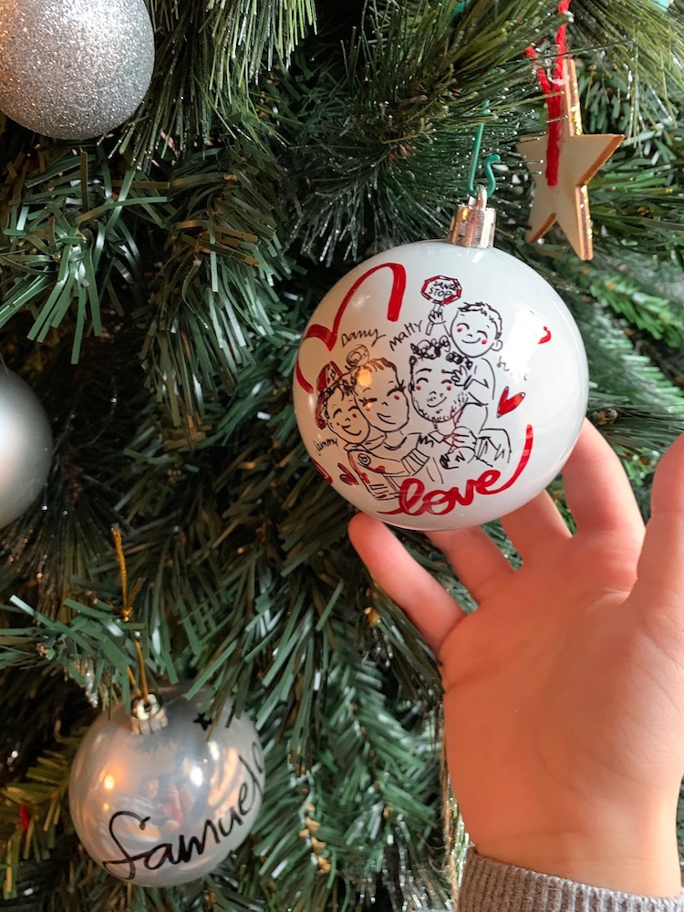 Decorazioni per l'albero di Natale 2021, la palline di Etsy