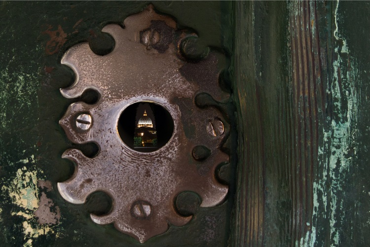 San Pietro dal buco della serratura