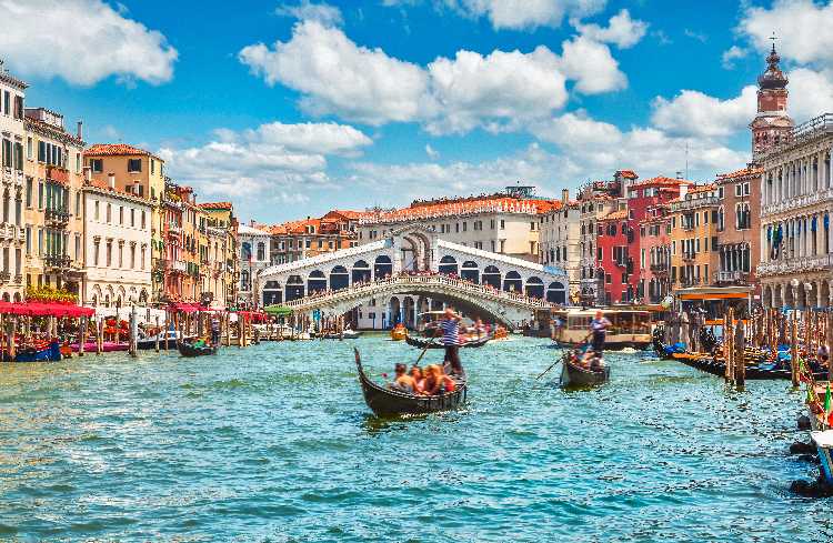 Venezia, vista Ponte di Rialto