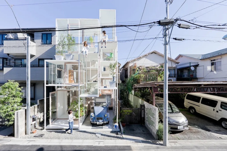 Casa trasparente di Tokyo