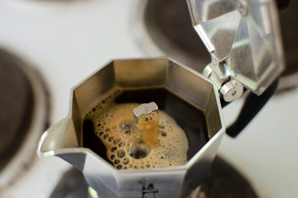 Caffè con la moka