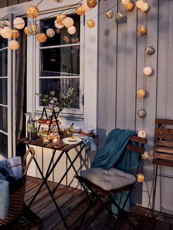 Tavolo esterno, le soluzioni Ikea per il balcone o il giardino -   News