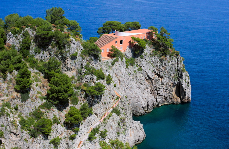 Villa Malaparte a Capri, tra architettura razionalista e fusione con la natura
