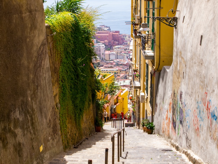 Scale del Petraio a Napoli