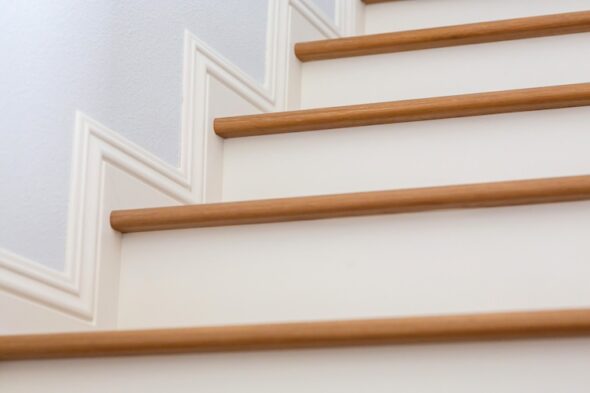 battiscopa sulle scale