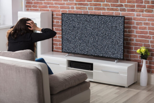 La TV ha lo schermo nero, cosa fare?