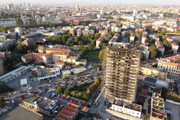 Torre dei Moro e quartiere Isola