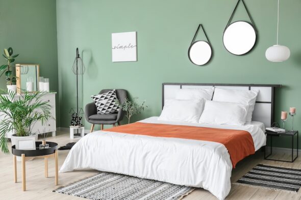 poltrona in camera da letto