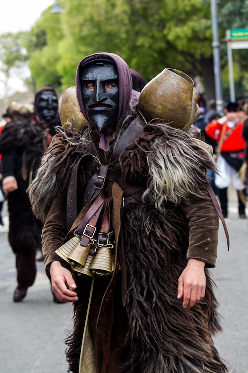 mamuthones al Carnevale di Mamoiada