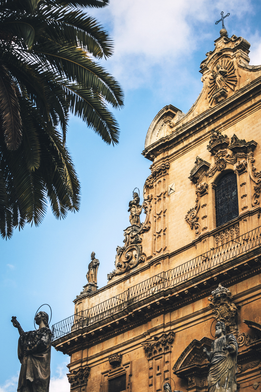Scorcio della Cattedrale di San Pietro a Modica