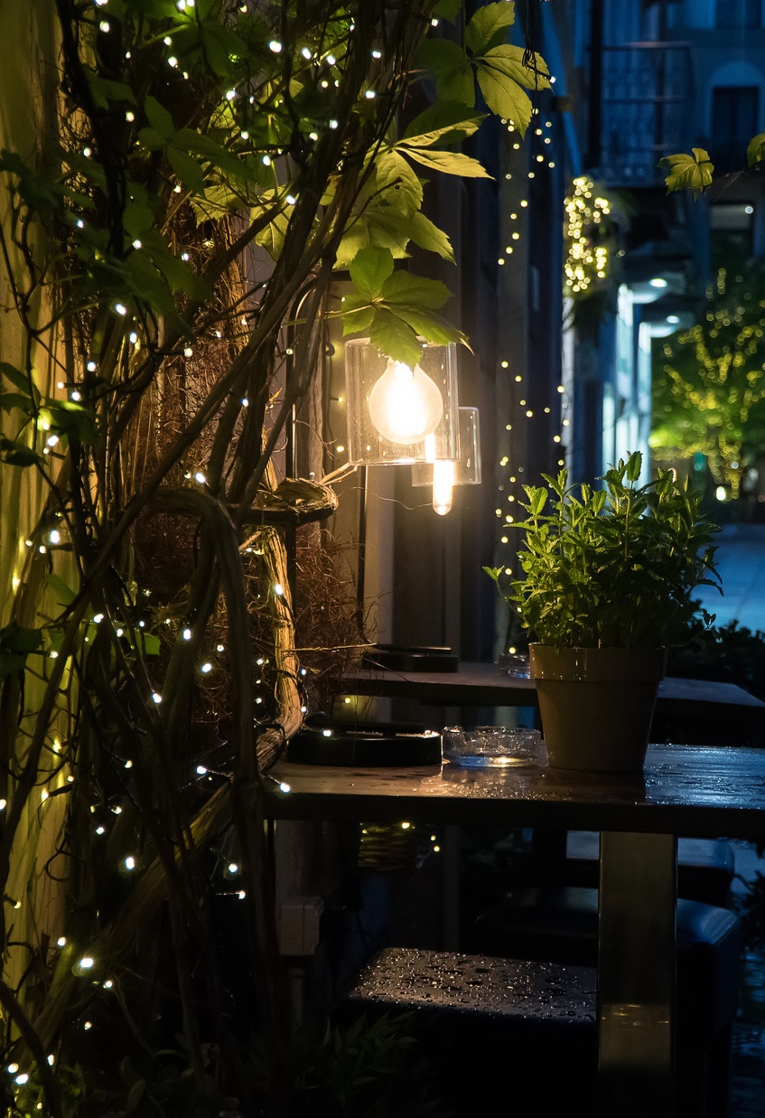 illuminazione per le painte