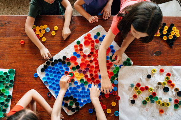 Come riciclare i tappi di plastica con il fai da te