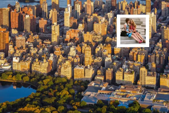 Upper East Side + foto di Gossip Girl