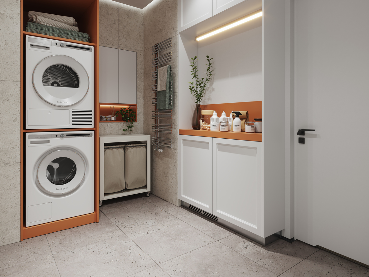 lavanderia verticale