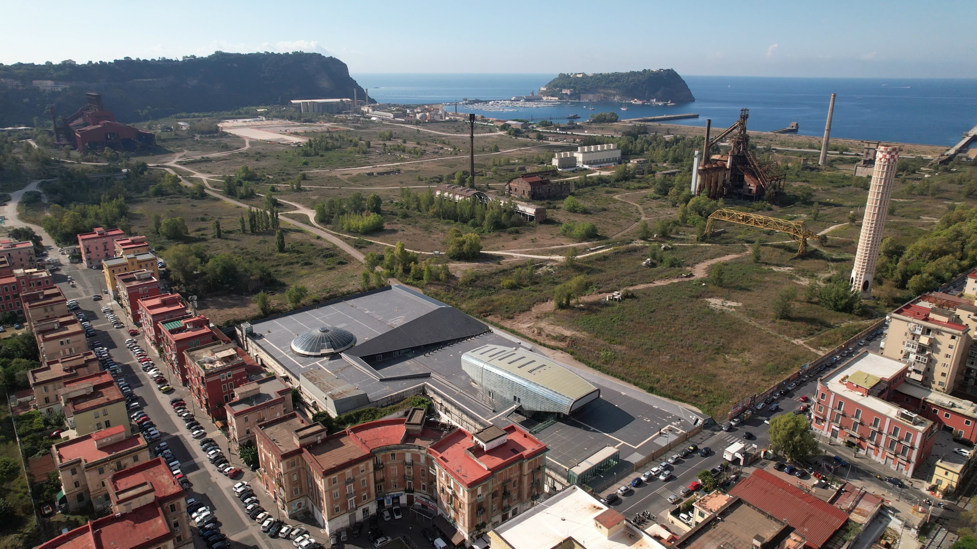 Napoli Bagnoli Ex Italsider foto Marco Monaco operatore drone C FAI 1