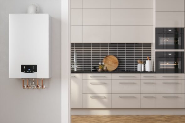 scaldabagno elettrico e cucina