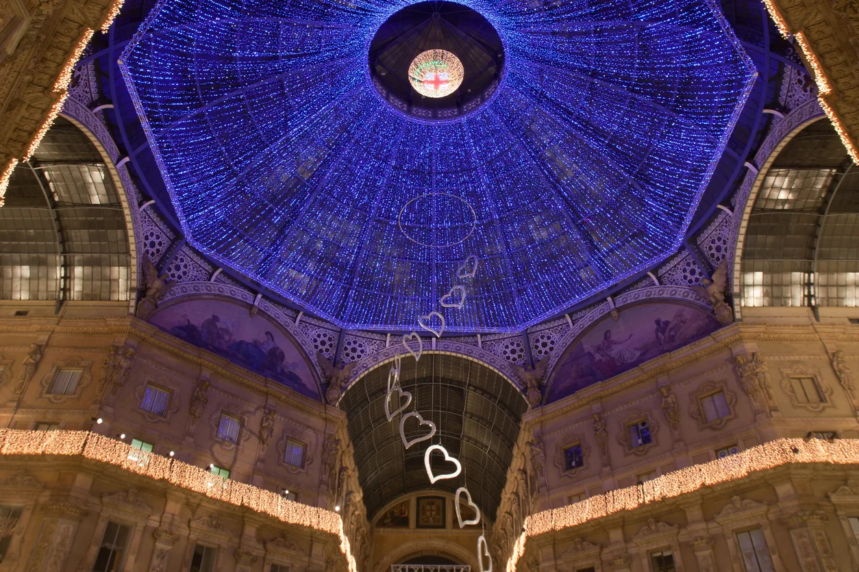 Luminarie in Galleria