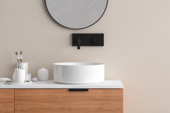 Rubinetto a parete: come funziona, pro e contro